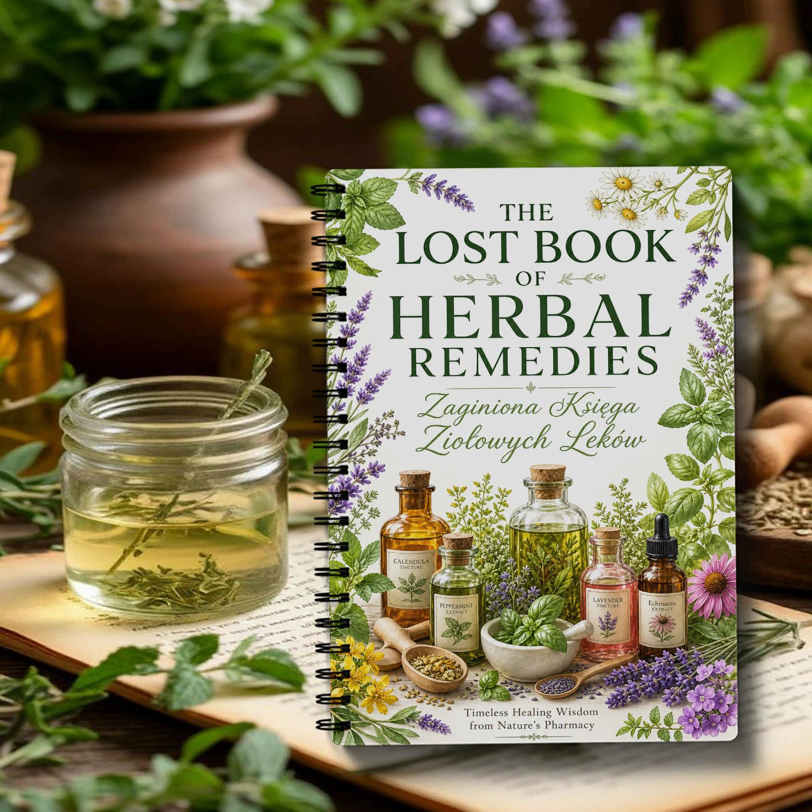 Herbal Remedies Spiral Noteboo - Natural Herbal Wellness recension och pris