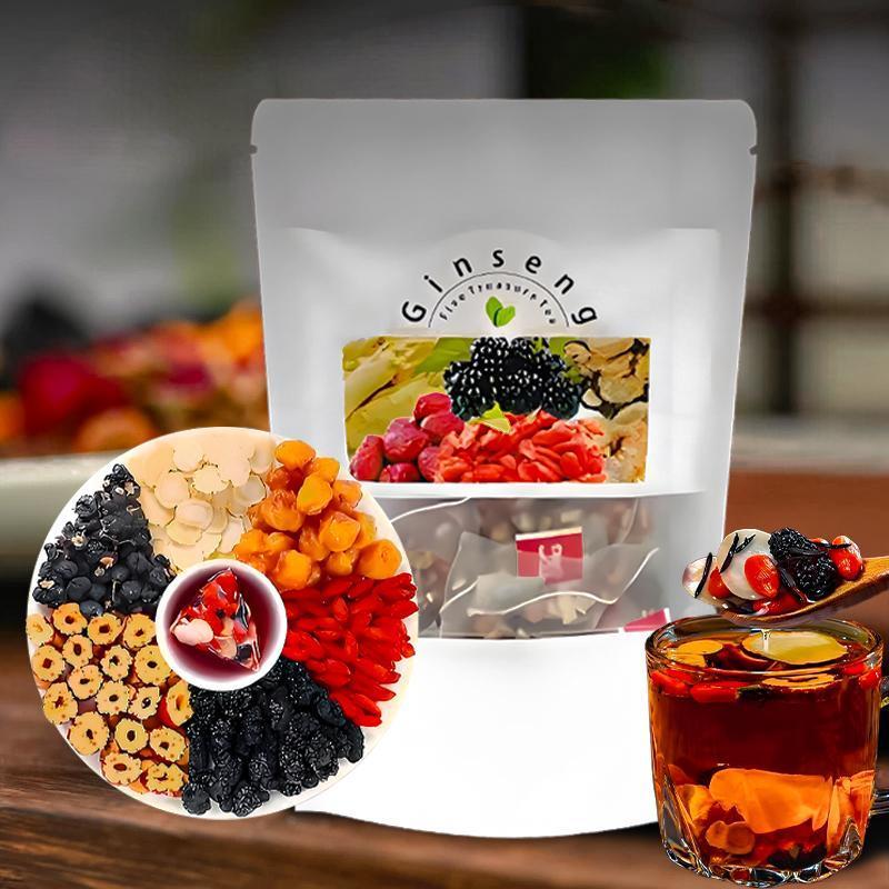 Ginseng Five Treasure Tea Natu - Natural Herbal Wellness recension och pris