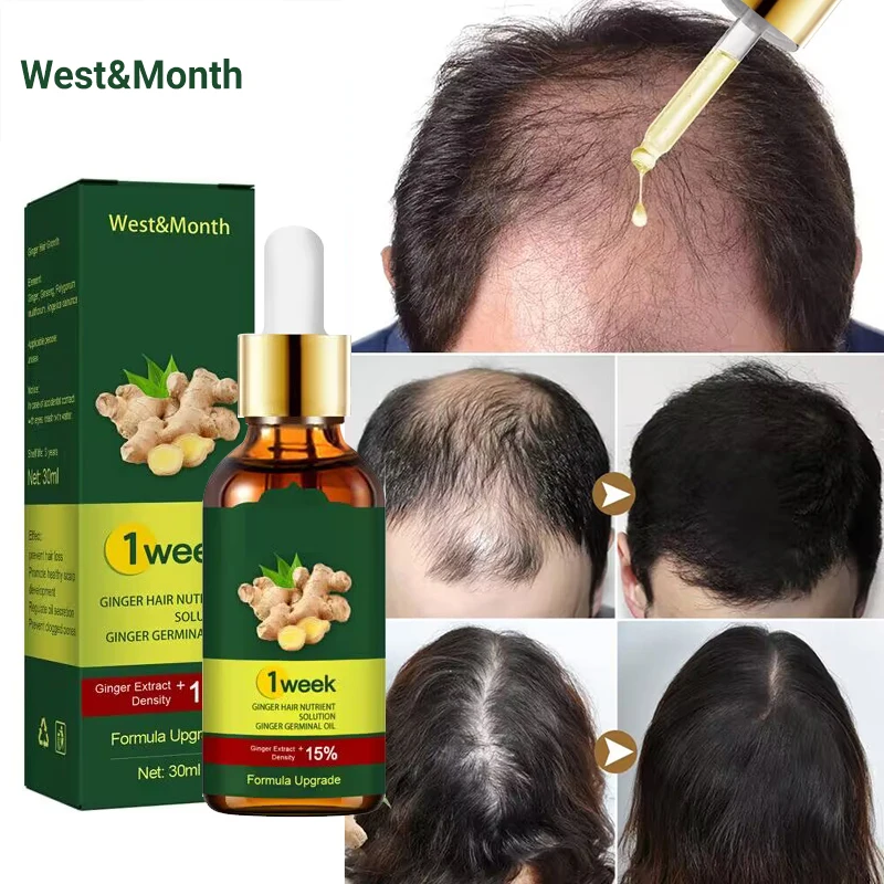 7 Days Ginger Hair Growth Prod - Licorice Root Sticks recension och pris