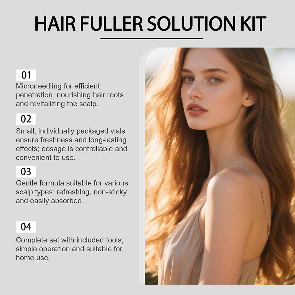 Microneedle Hair Regrowth Kit  - Licorice Root Sticks recension och pris
