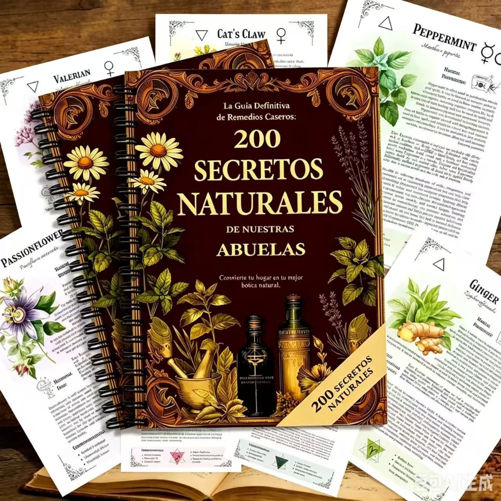 200 Natural Secrets A5 Spanish - Natural Herbal Wellness recension och pris