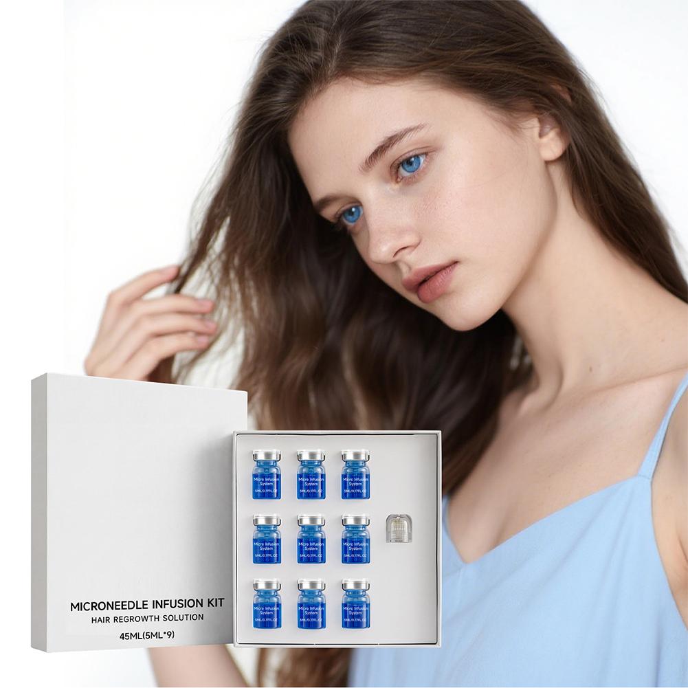 Microneedle Hair Regrowth Kit  - Licorice Root Sticks recension och pris