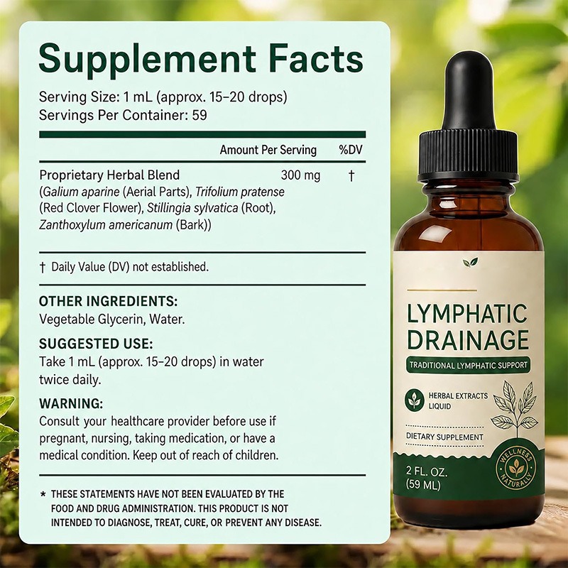 59ml Drenaje Linfatico Natural - Natural Herbal Wellness recension och pris