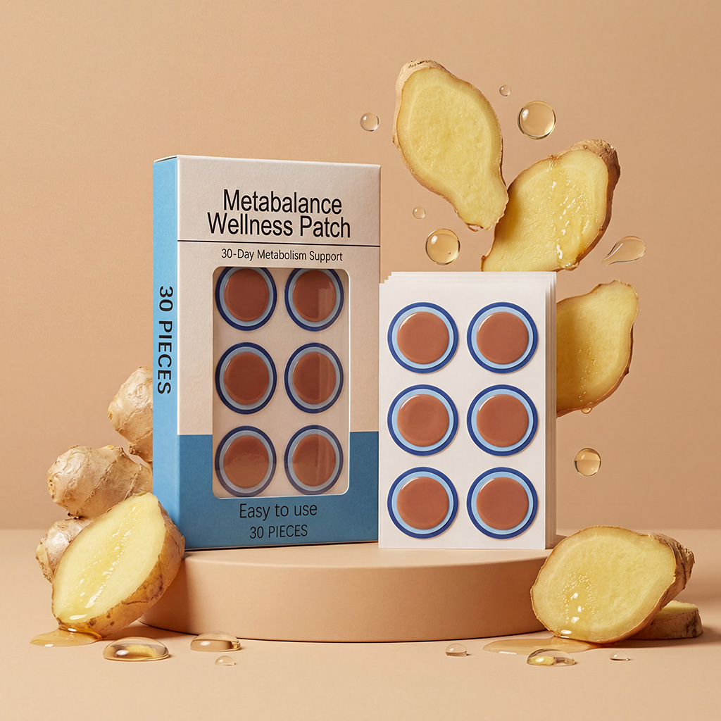 Ginger Body Care Patches Adjus - Herbal Wellness Healthcare recension och pris