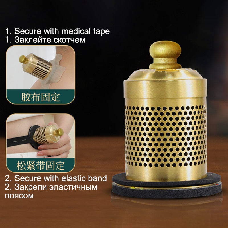 Smokeless Moxa Cylinder – Magn - Herbal Wellness Healthcare recension och pris