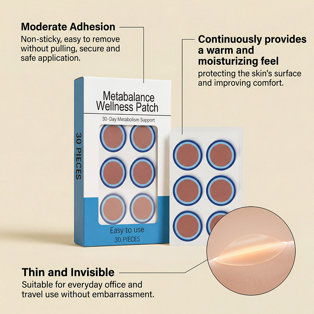 Body Care Patches Help Regulat - Herbal Wellness Healthcare recension och pris